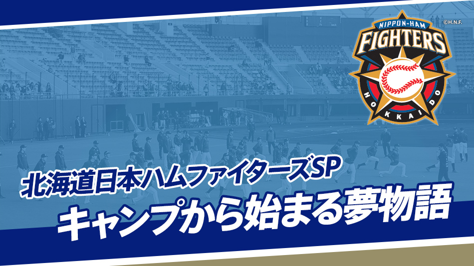 北海道日本ハムファイターズsp キャンプから始まる夢物語 Gaora Csスポーツチャンネル